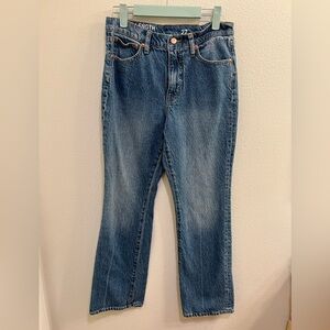 J.Crew Demi Boot Full Length Blue Jeans